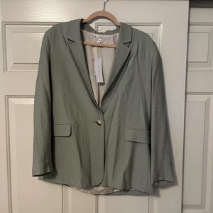 TopShop Mint green Blazer